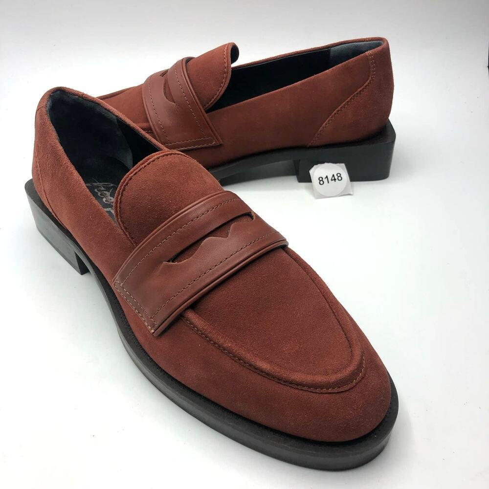 Free People Womens Lennox Loafers Brown Size EU 38 / US 8 - Picture 10 of 10